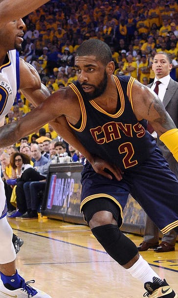 Game 3 pressure's on but Kyrie isn't feeling it